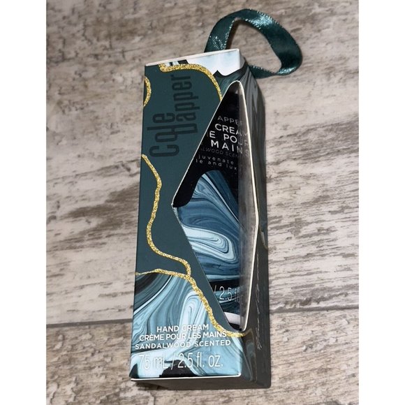 Cole Dapper Men's Hand Cream Rejuvenate Sandalwood Scented 2.5oz / 75mL - Picture 3 of 5